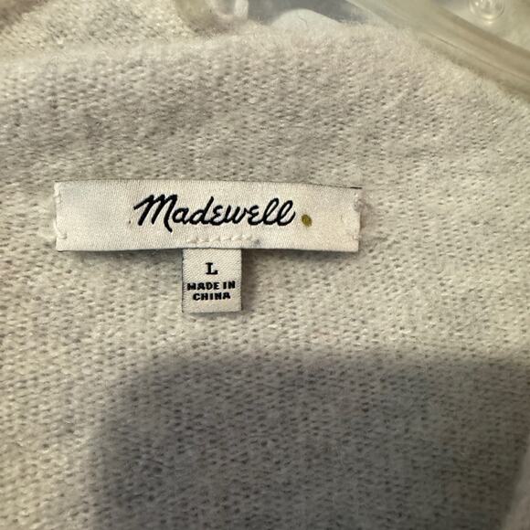 Madewell Inland Striped Turtleneck Sweater in Coziest Yarn size Large - Picture 4 of 7